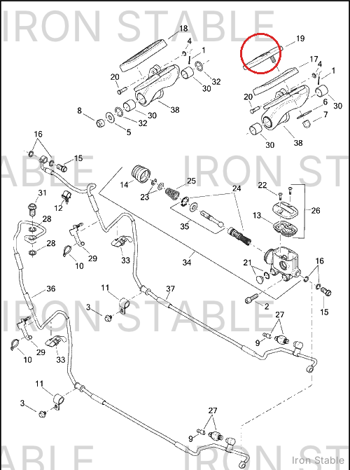 Harley-Davidson Pedal, Brake, X