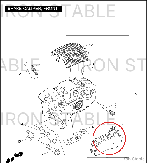 Harley-Davidson Brake Pad Kit