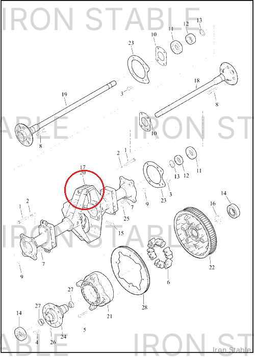 Harley-Davidson Axle, Rr, Assembly