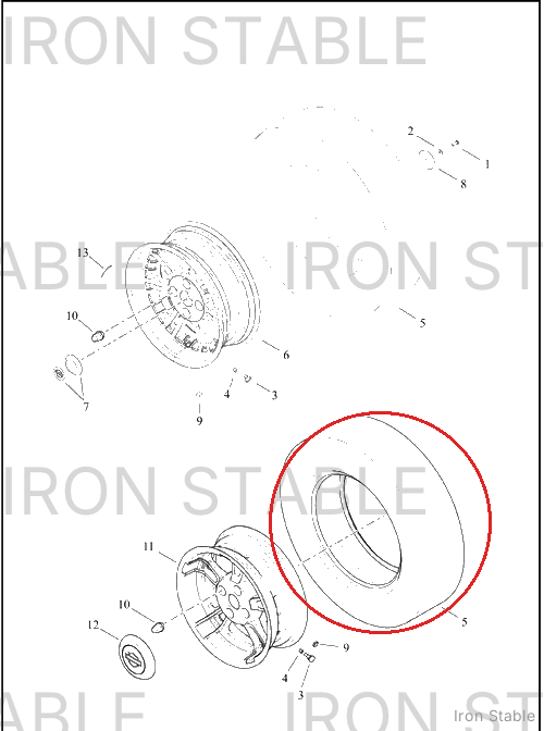 Harley-Davidson Tire, Rr, P215/45r18, 83t, Dunlop