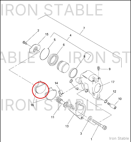 Harley-Davidson Brake Pad Kit