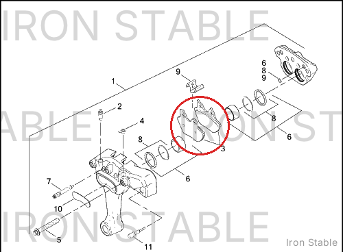 Harley-Davidson Brake Pad Kit