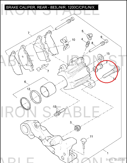 Harley-Davidson Pin Bolt