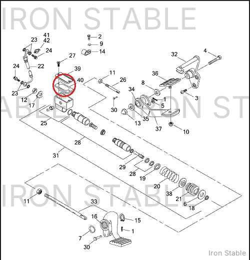 Harley-Davidson Gasket, Master Cyl