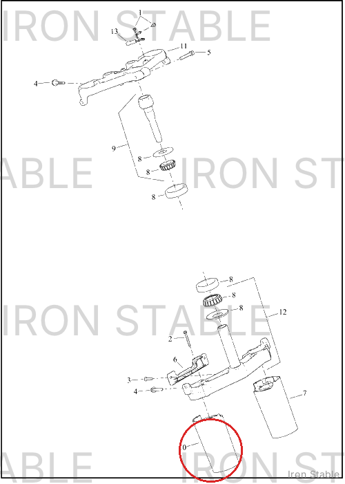 Harley-Davidson Protector, Fork, Rh, Sld