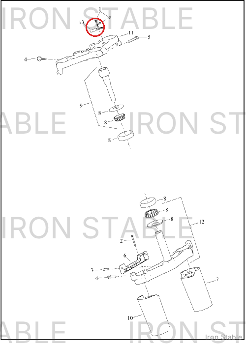 Harley-Davidson Cover Assembly, Rh-Fork Slider, Strf