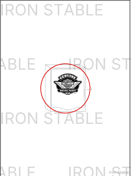 Harley-Davidson Kit, Fork Lock, Seat, Fuel, W/Keys