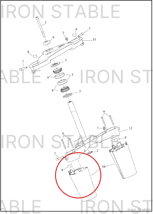 Harley-Davidson Fr Spnsn/Strg Misc Component, Cover, F