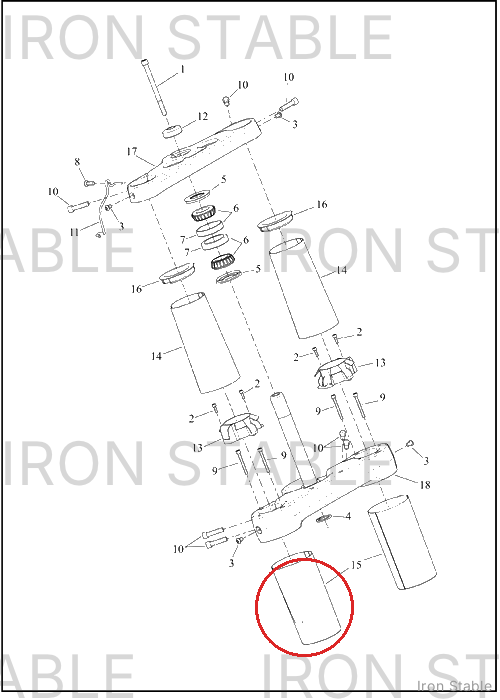 Harley-Davidson Fr Spnsn/Strg Misc Component, Lower F