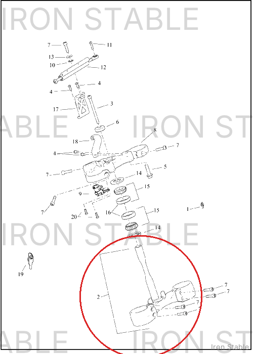 Harley-Davidson Clamp, Lower Tpl, Stem, Bearing Assembly