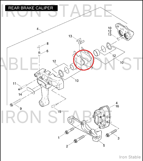 Harley-Davidson Brake Pad Kit