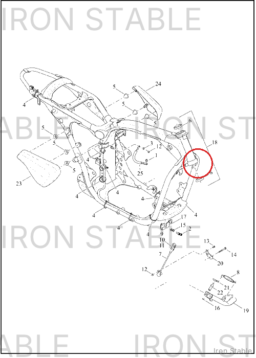 Harley-Davidson Frame, Assembly