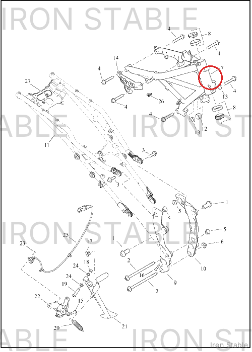 Harley-Davidson Kit, Frm, Assembly