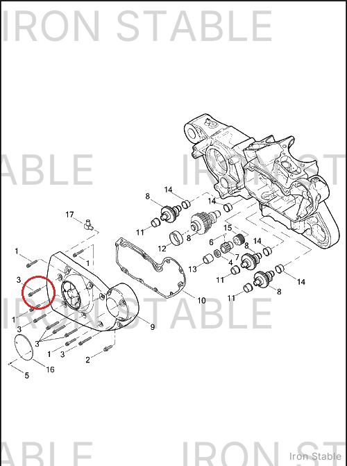 Harley-Davidson Screw, Hex Sckt, Sems/Lock