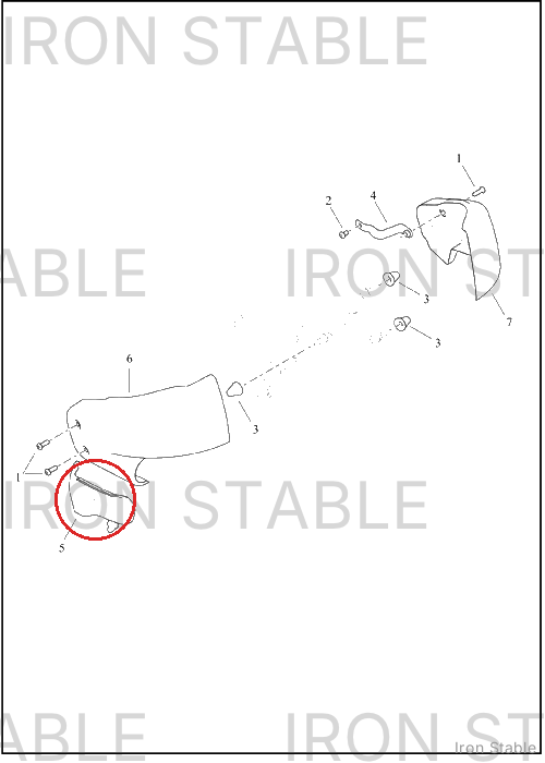 Harley-Davidson Frame Sub-Component, Bracket, Lh, Sideco