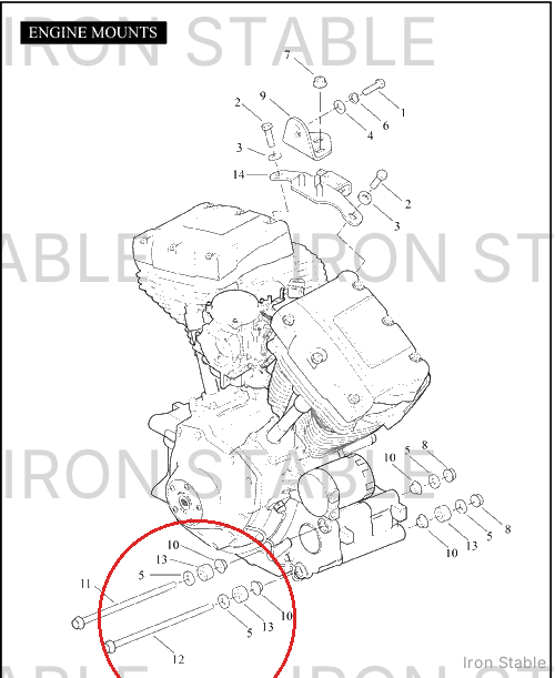 Harley-Davidson Bolt, Hex Flange Hd, W/Locker