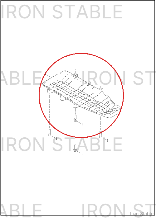 Harley-Davidson Plate, Skid, Ev, Pt