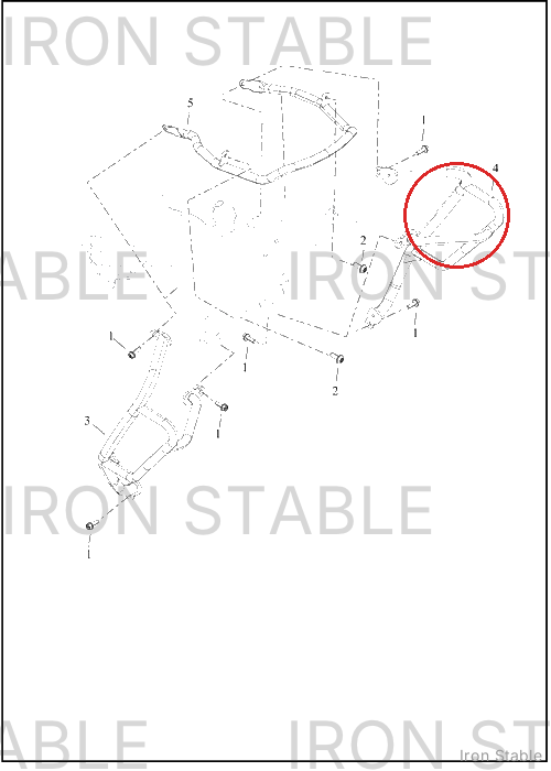 Harley-Davidson Guard, Engn, Assembly, Left