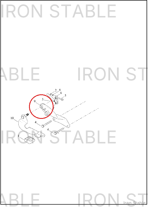 Harley-Davidson Bracket Assembly, Mount, Rider Footpe