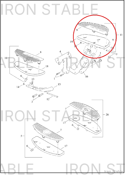 Harley-Davidson Ftbrd, Assembly, Chrome, Lh