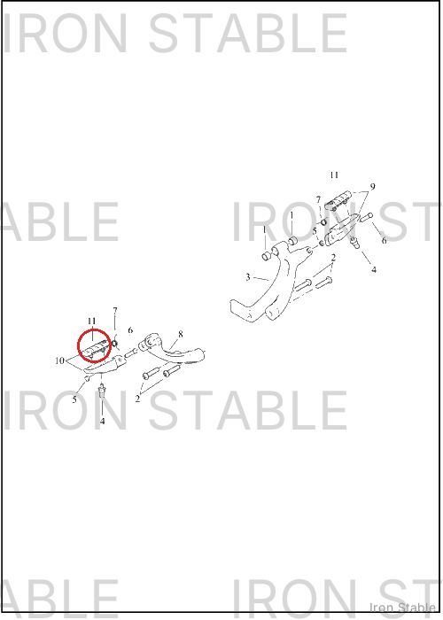 Harley-Davidson Insert, Footpeg, Rubber