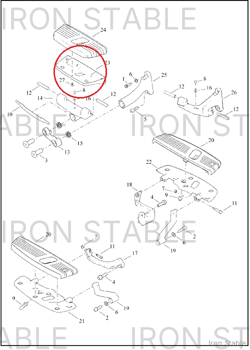Harley-Davidson Ftbrd, Housing, Passenger, Lh, Chrome