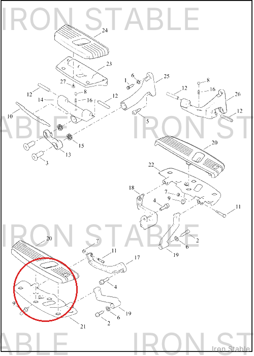 Harley-Davidson Ftbrd, Bottom, Rh