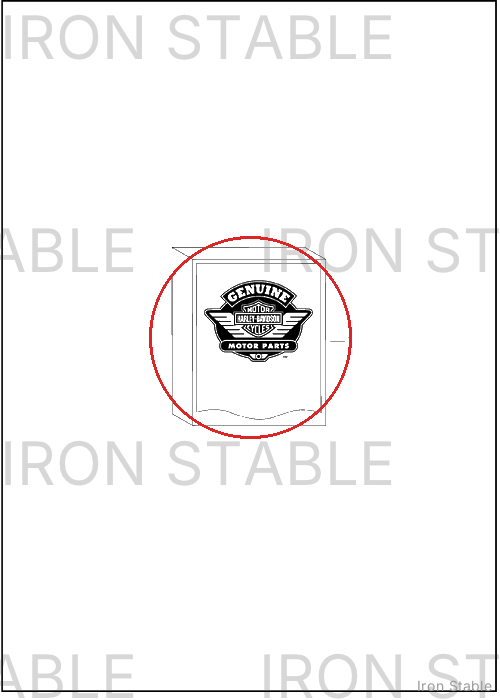 Harley-Davidson Footpeg, Passenger, Frame Insert, Rh, Sat