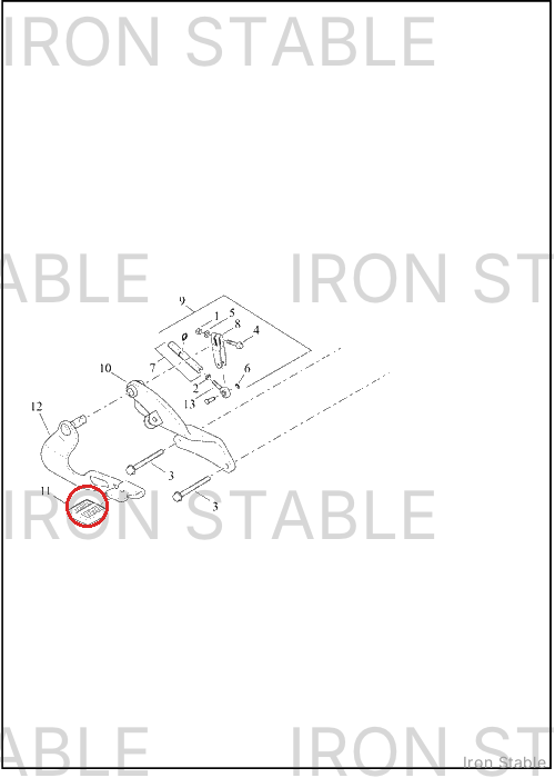 Harley-Davidson Pad, Brake Pedal