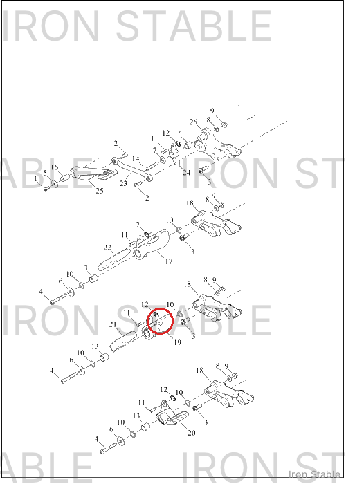 Harley-Davidson Sub-Assembly, Brake Pdl, Footbrake