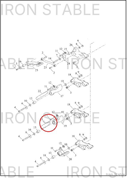 Harley-Davidson Pedal, Brake, Pad