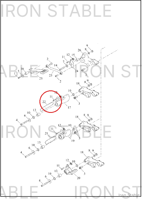 Harley-Davidson Pedal, Brake, Pad