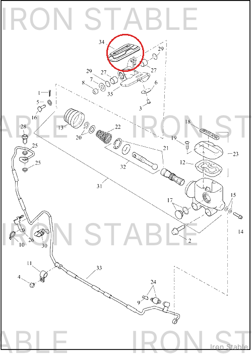 Harley-Davidson Kit, Brake Pdl, Pad Assembly, Black