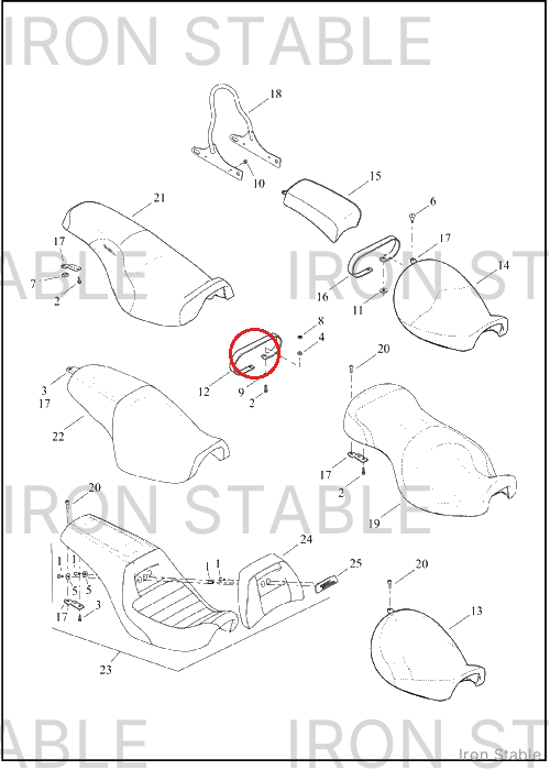 Harley-Davidson Grabstrap