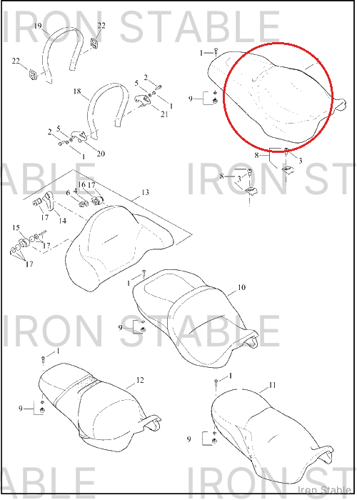 Harley-Davidson Seat
