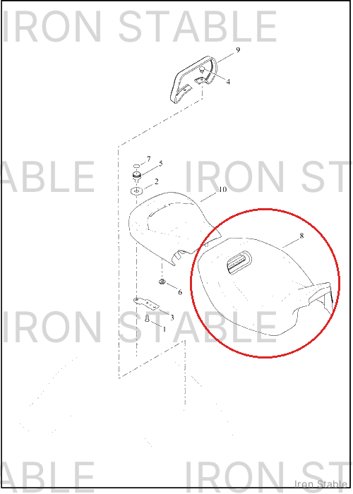 Harley-Davidson Seat, Rdr/Full, Assembly
