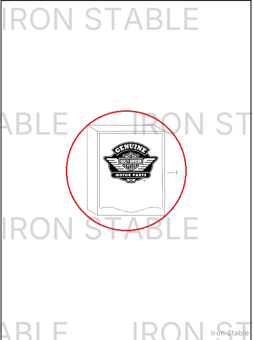 Harley-Davidson Support Struct, Bkrst, Passenger