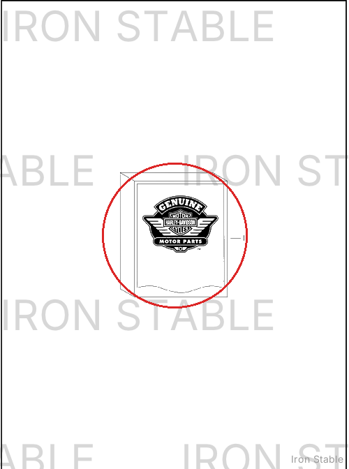 Harley-Davidson Support Struct, Bkrst, Passenger, Upr