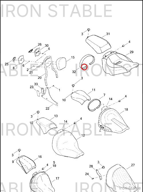 Harley-Davidson Grabstrap