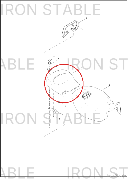 Harley-Davidson Seat, Passenger, Pillion