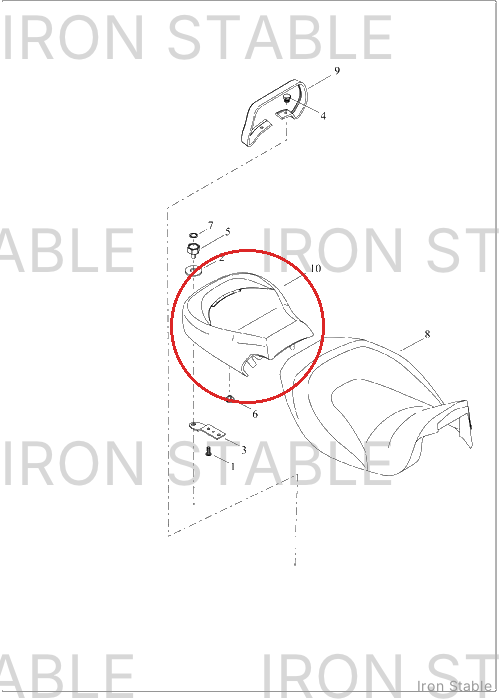 Harley-Davidson Seat, Passenger, Pillion