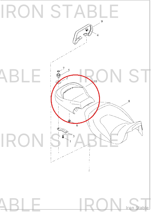 Harley-Davidson Seat, Passenger, Pillion