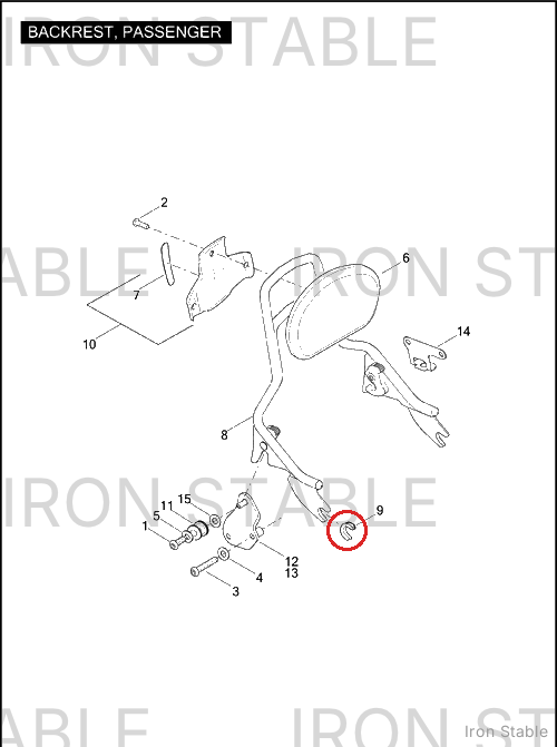 Harley-Davidson Bushing, Docking Pnt, Detach Mnt