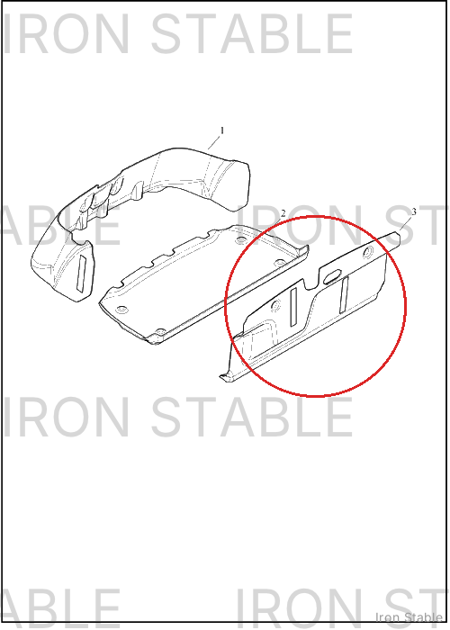 Harley-Davidson Trunk Liner, Vertical