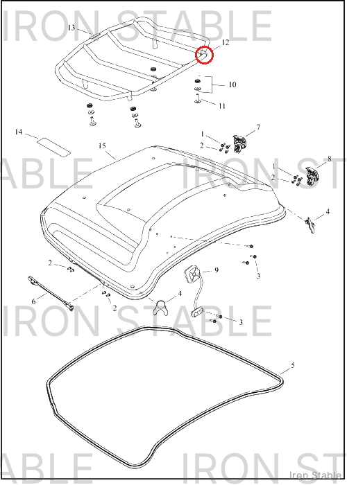 Harley-Davidson Kit, T-Pak, Oe, Chrome