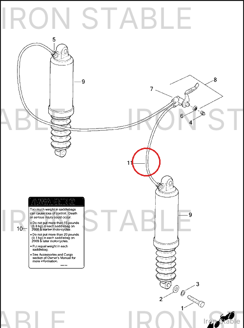 Harley-Davidson Tubing, Flexible 25'