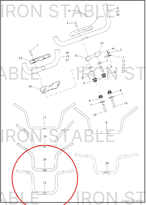 Harley-Davidson H-Bar, Black