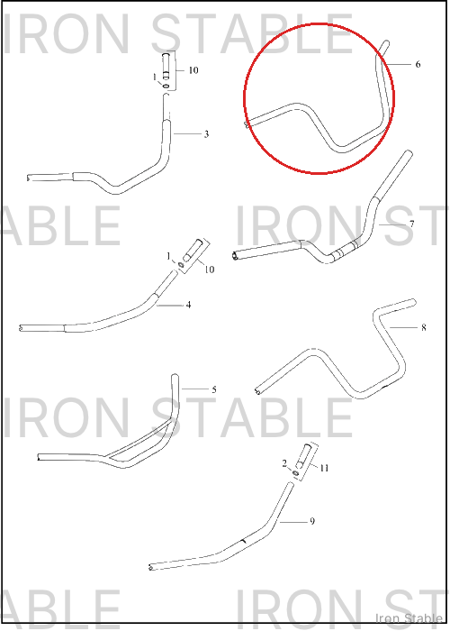 Harley-Davidson H-Bar, Polished