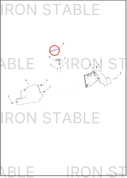 Harley-Davidson H-Bar, Nacelle, Plug