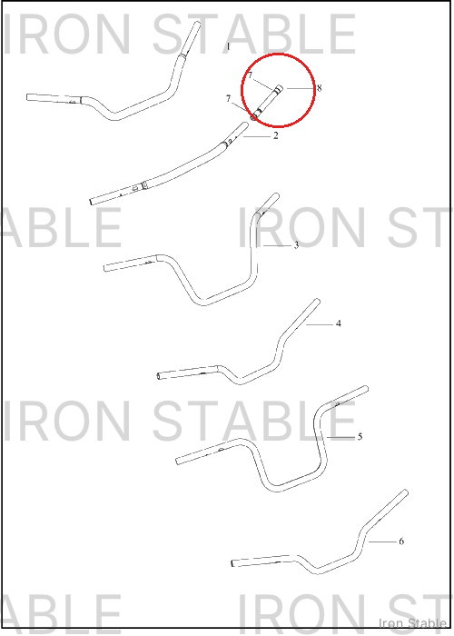 Harley-Davidson Plug, H-Bar End, Wt, Vib Dmpr